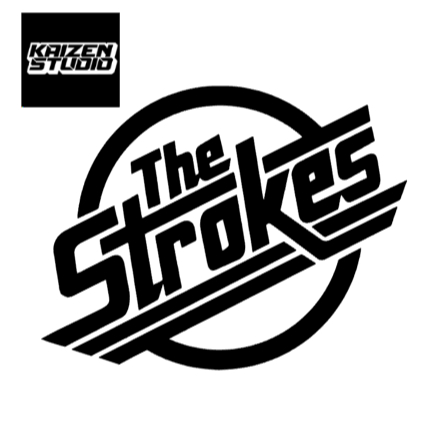 KAIZEN STUDIO สติ๊กเกอร์ตัดโลโก้จังหวะ