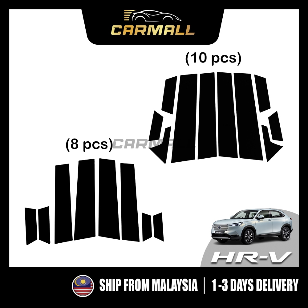 Honda HR-V HRV 2022-2025 เสาประตู Dark (PC) ประตู Trim หน้าต่างป้องกัน HRV / VEZEL CarMall รถอุปกรณ์
