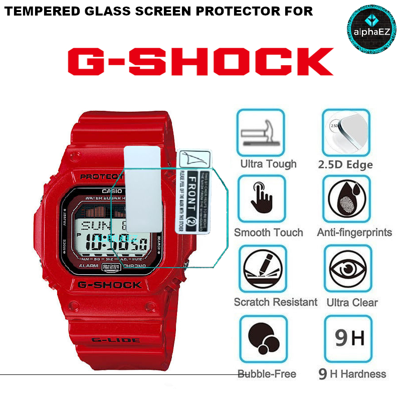 Casio G-Shock GLX-5600-4 9H นาฬิกาป ้ องกันหน ้ าจอกระจกนิรภัย Scratch Resist DW5600 DW5610 GM5600 GWB5600
