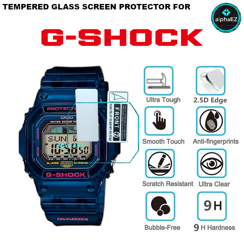 Casio G-Shock GLX-5600C-2 9H นาฬิกาป ้ องกันหน ้ าจอกระจกนิรภัย Scratch Resist DW5600 DW5610 GM5600 GWB5600