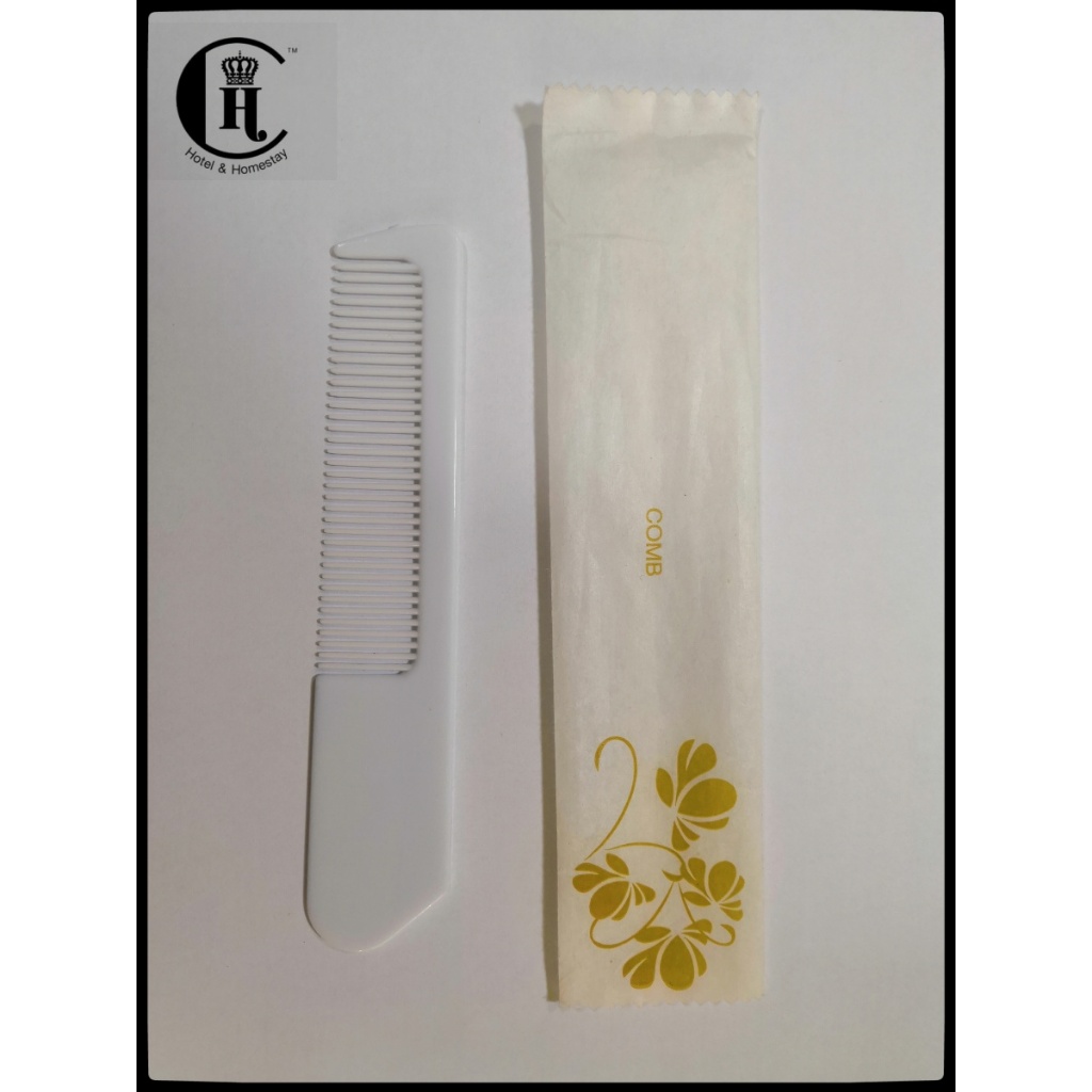100 ชิ้น/ถุง DISPOSABLE COMB HOTEL/HOMESTAY/AIRBNB/TRAVEL