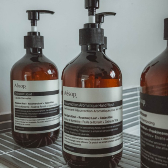 Minimalist Aesthetic Soap Bottles Hand Wash Dispenser Bottle Pump Dispenser Botol Hand Wash