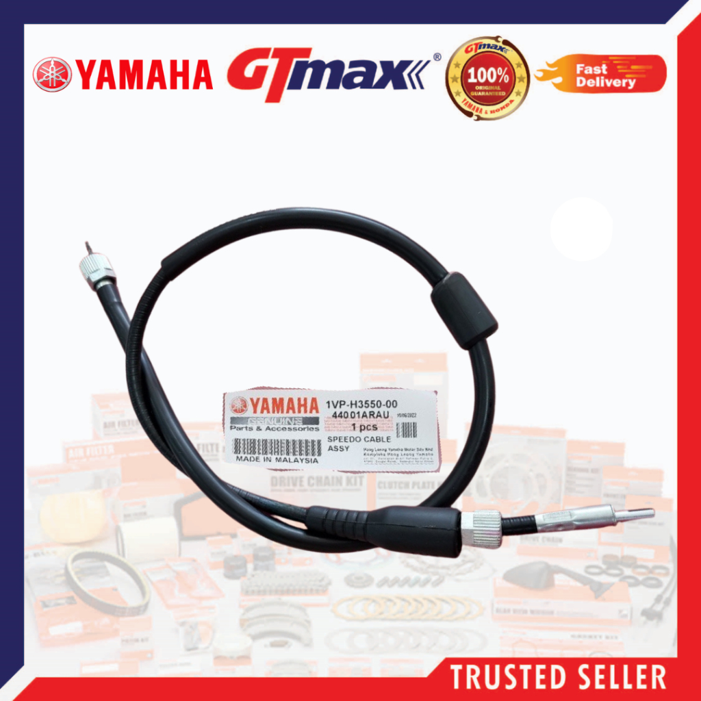(BERANI JAMIN 100% HLY!) YAMAHA EGO-S FI TALI/KABEL METER TSK SPEEDOMETER CABLE - 1VB-H355-00
