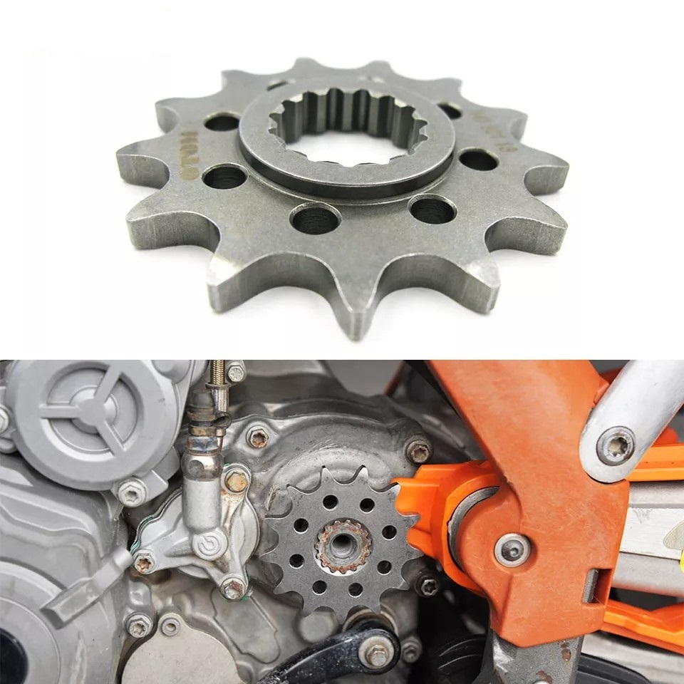 KTM HUSQVARNA OTOM FRONT CHAIN SPROCKET 13T 14T MOTOCROSS ENDURO STEEL SPROCKET