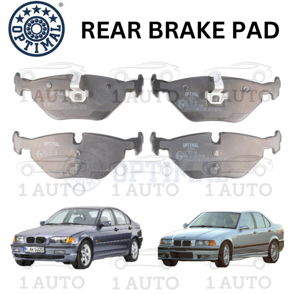 OPTIMAL GERMANY REAR BRAKE PAD BMW E36 E46 318i 318Ci 320i 325i 328i