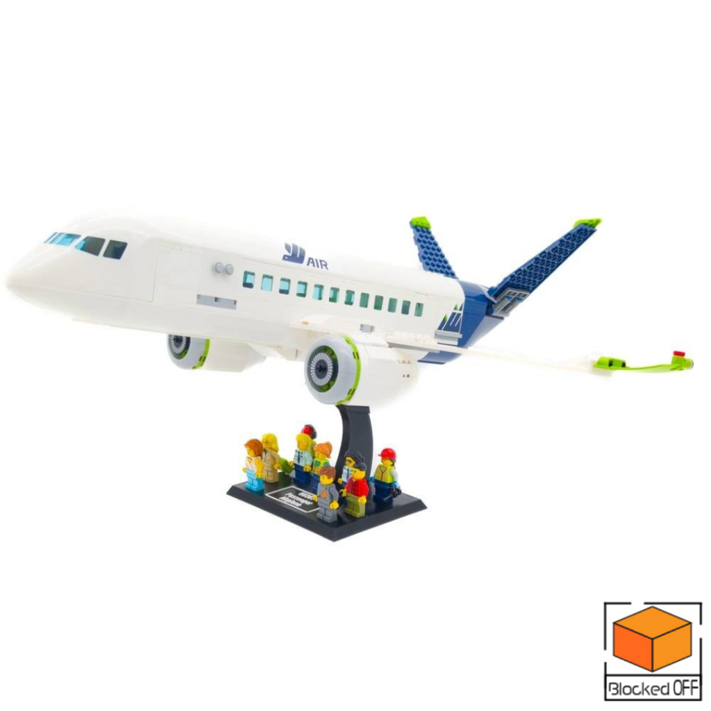ขาตั้งจอแสดงผลสําหรับเครื่องบินโดยสาร Lego City (60367 / 60262)