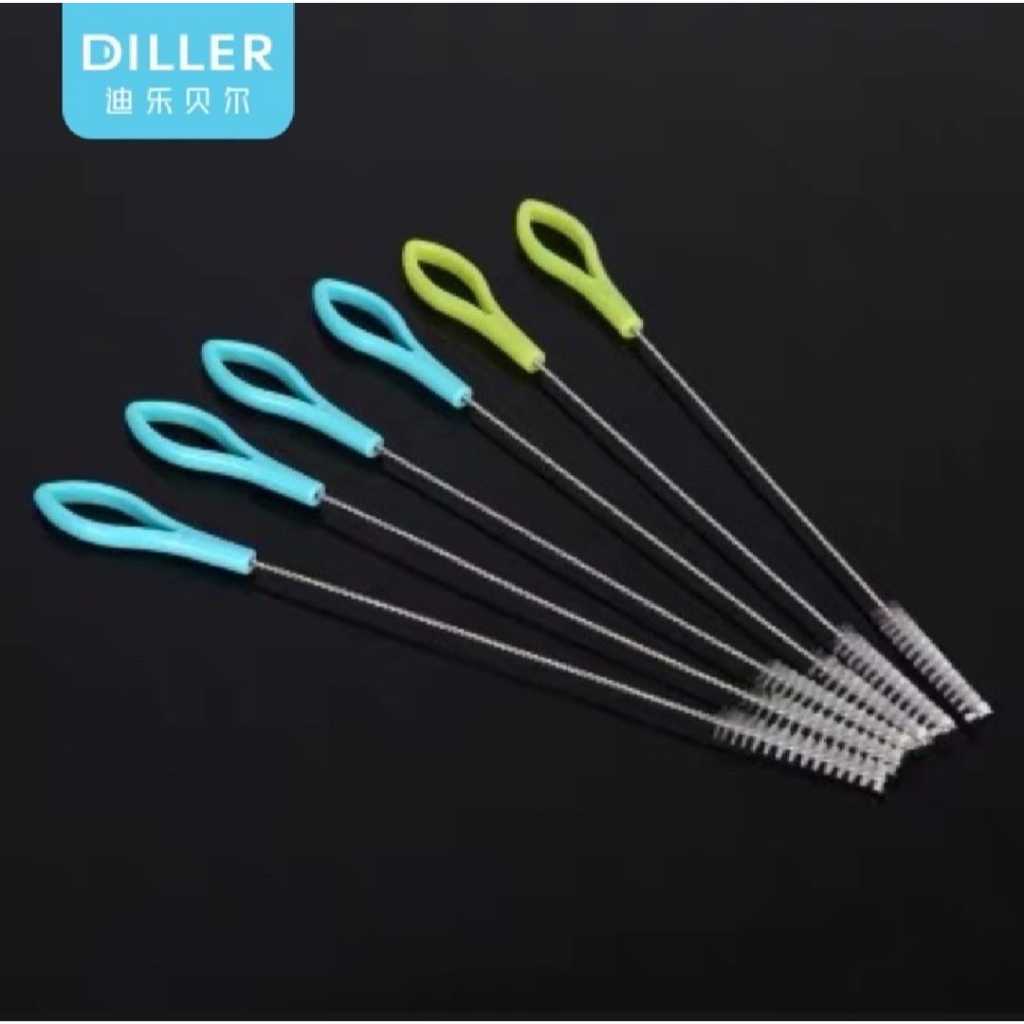 Diller Berus Straw / Berus Span Straw Brusher/แปรงฟองน้ํา