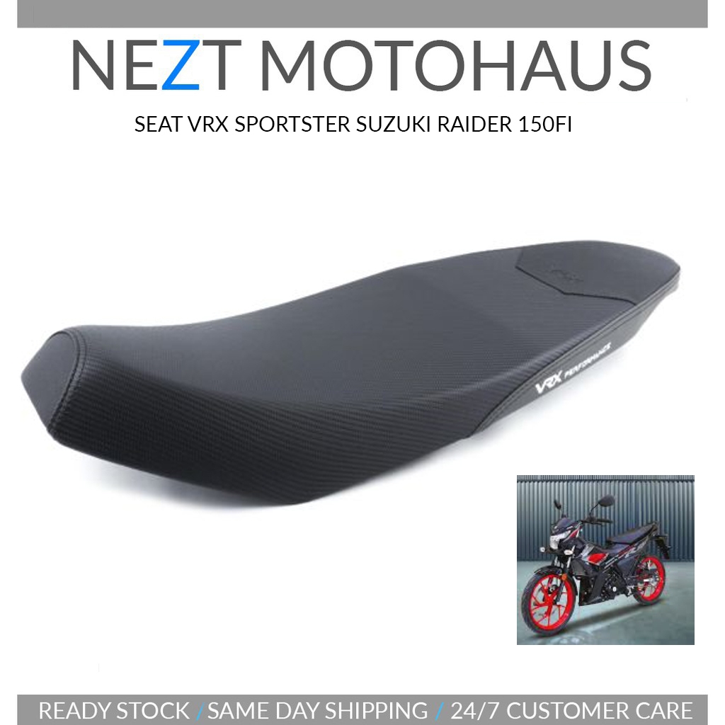 VRX Suzuki Raider 150 Raider150 Seat Sportster Leather Kerusi Motor