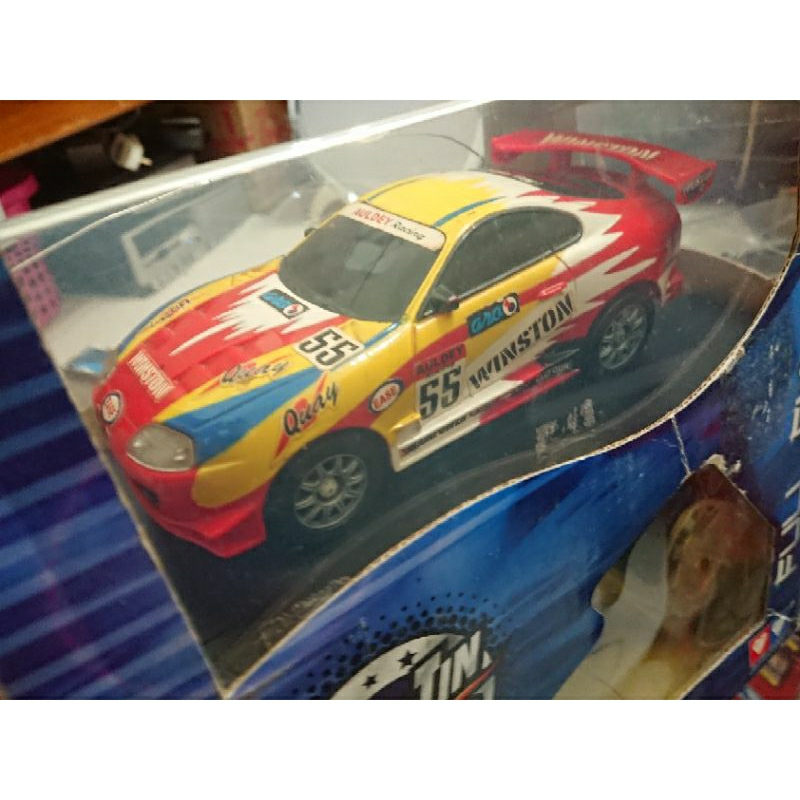 Toyota Supra MK4 Auldey Race Tin RC Scale 1/28 ได้รับอนุญาตแล้ว