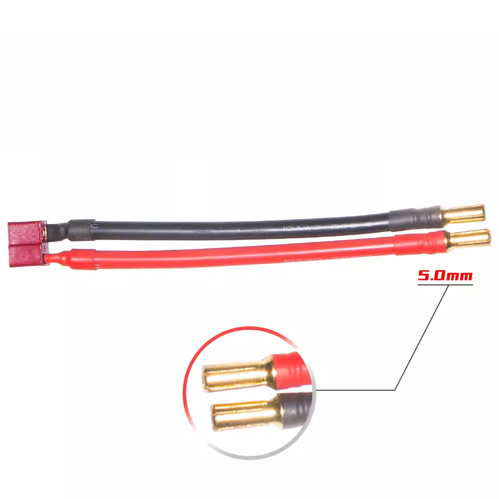 สายภายนอก Gaoneng GNB สําหรับแบตเตอรี่เคสแข็ง 4s - 5 มม. ถึงดีน ( T-Plug )