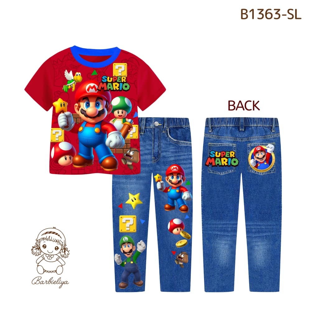 Barbilya FAKE PRINT B1363SL MARIO