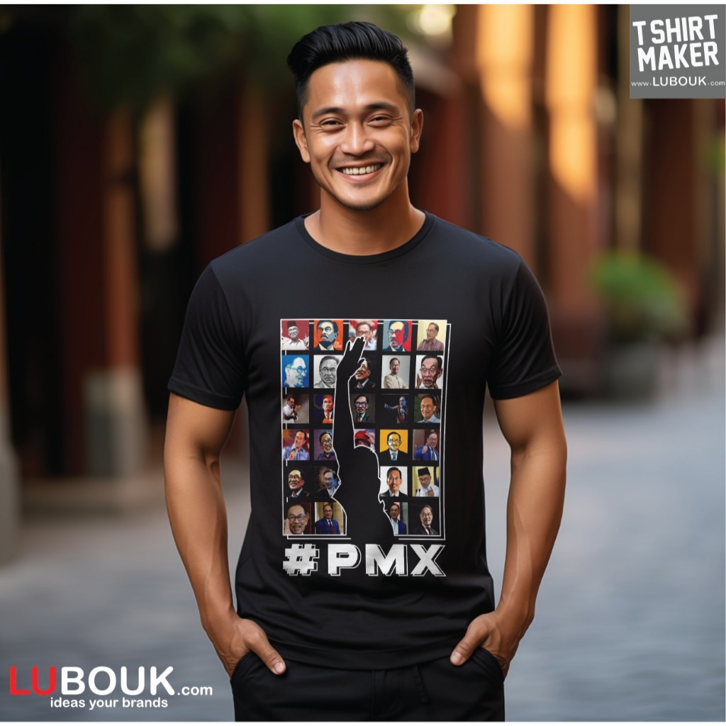 เสื้อยืด PMX Anwar Ibrahim Bang Non Pakatan Harapan Madani
