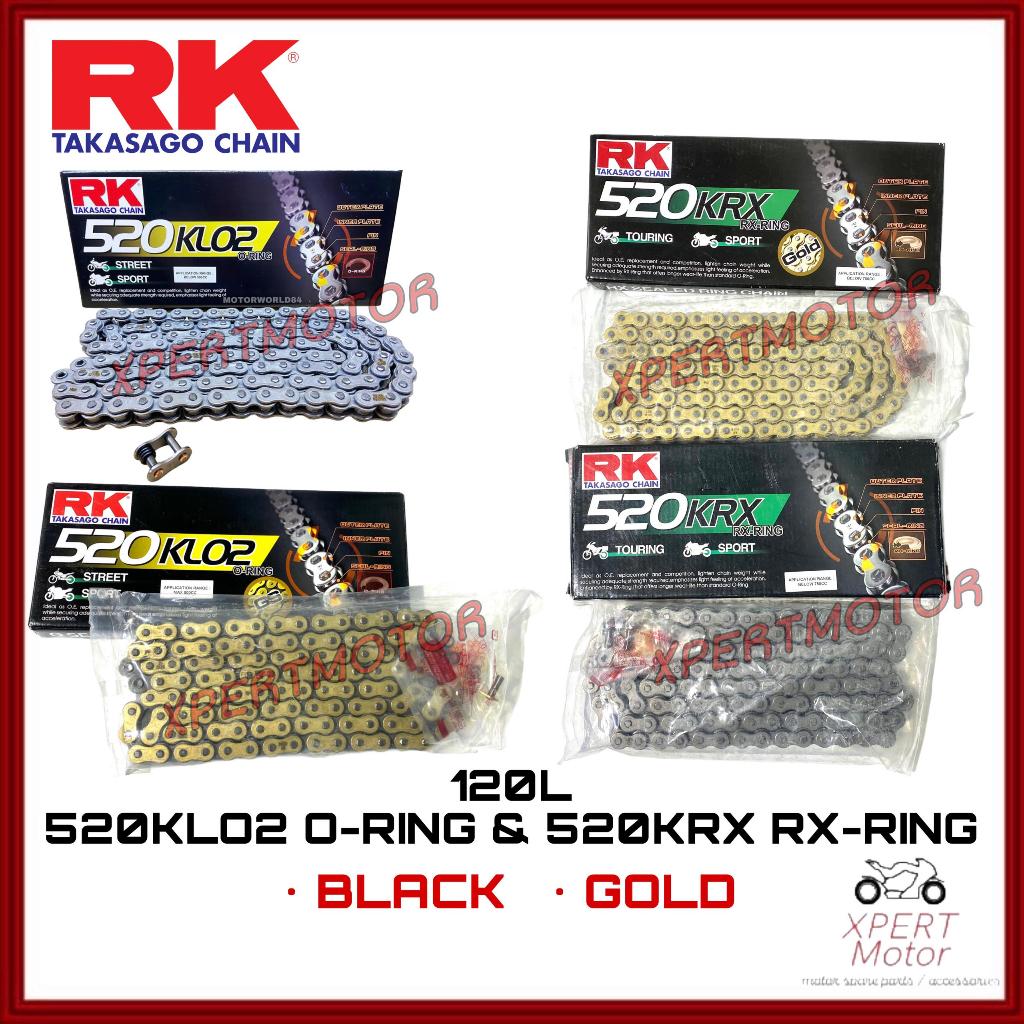 RK KLO&KRX JAPAN 520 120L R25 ER6 Z250 DUKE 100% NOFAKE