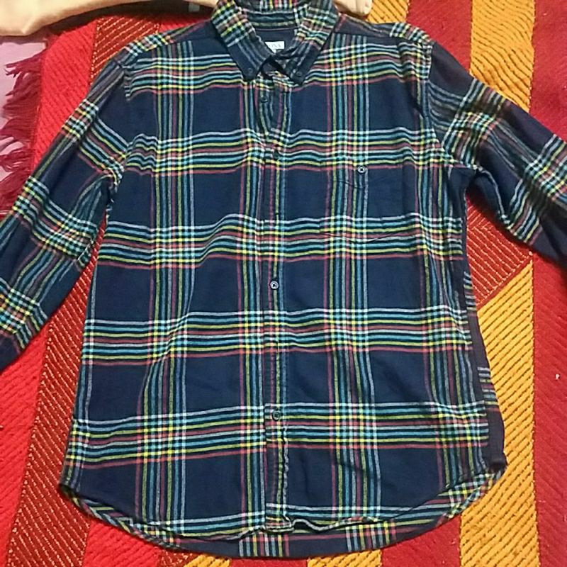 KEMEJA เสื้อแขนยาว PIT 23 LENGTH 30 INCHES..ท็อปปิ้งสีสวย