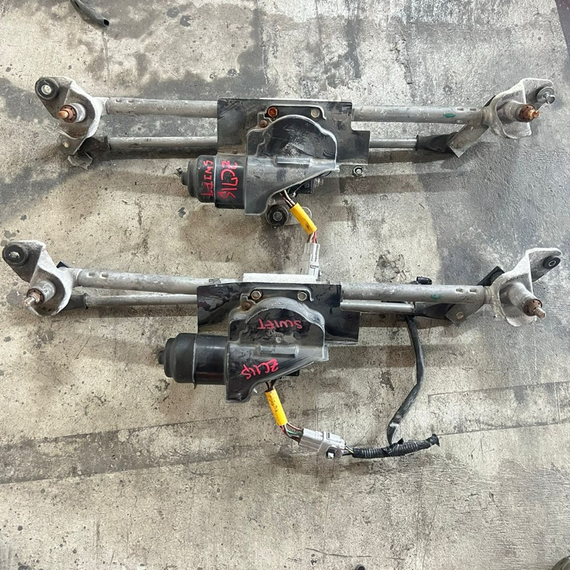 Suzuki Swift ZC21S ZC31S 1.5 1.6 มอเตอร์ปัดน้ําฝนด้านหน้านําเข้าจากประเทศญี่ปุ่นใช้แล้ว