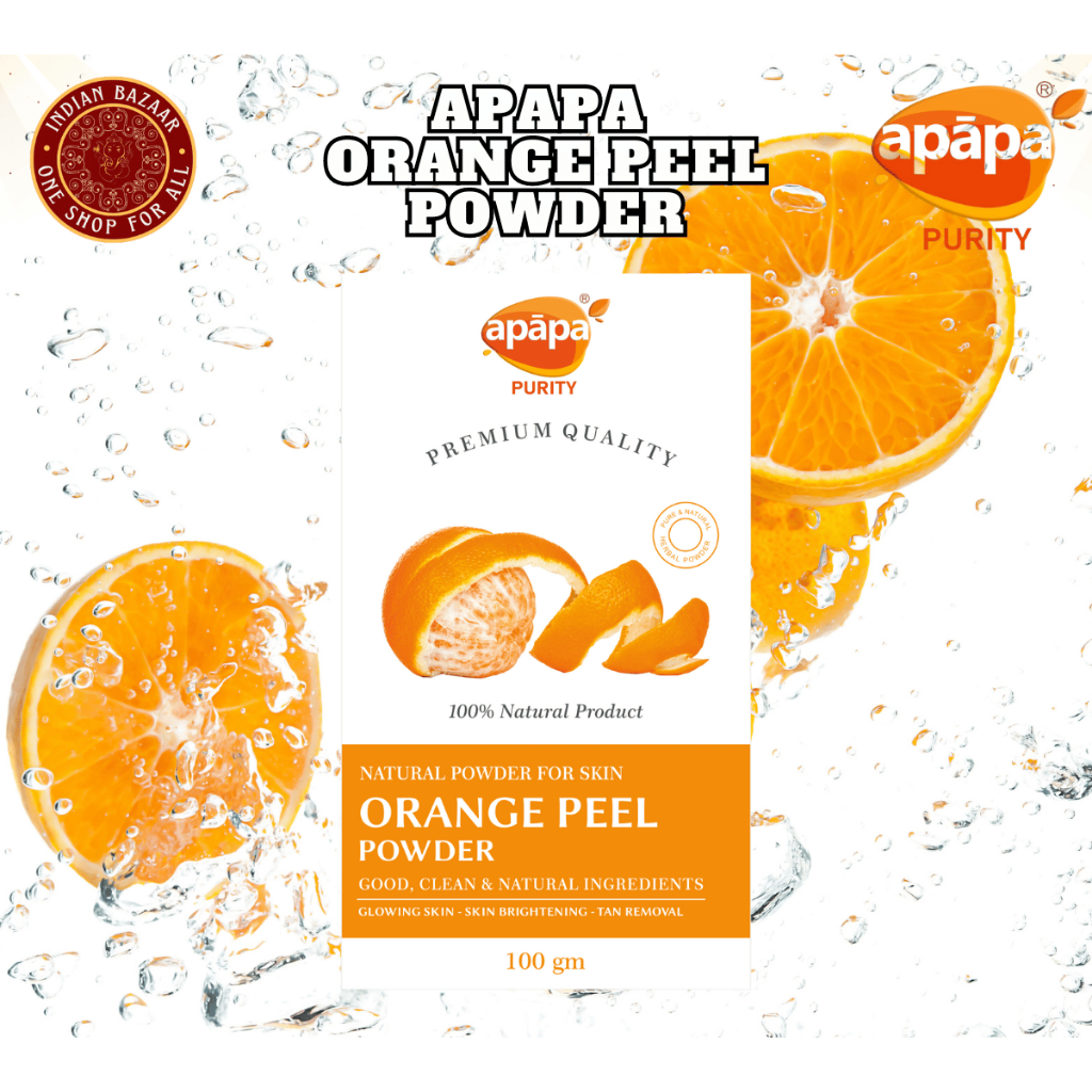 Ap baepa Orange Peel Powder Brightening & De-Taning Pigmentation Skin Natural 100g