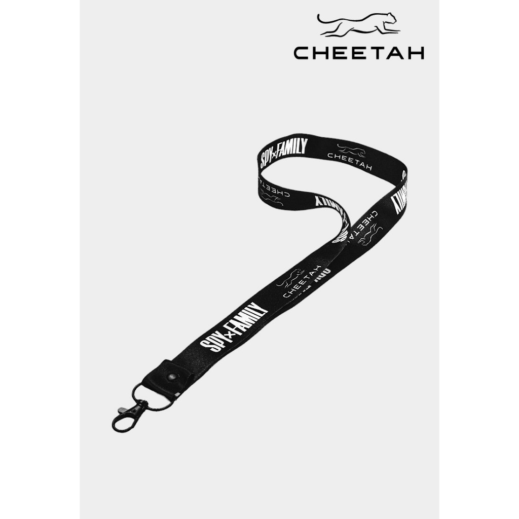 Cheetah Limited Edition Spy X Family Lanyard (สีขาว) - P-356