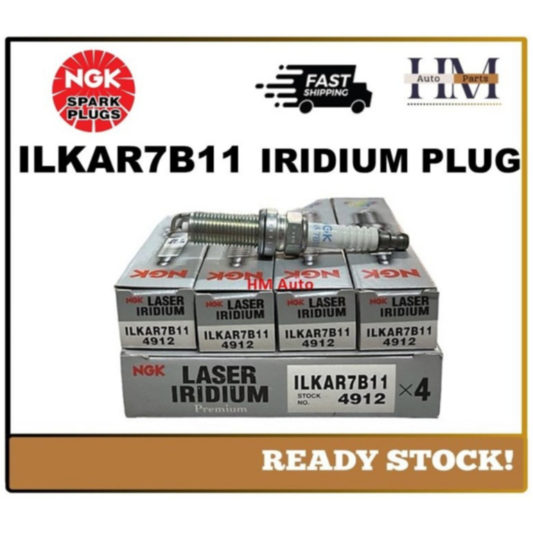ILKAR7B11 NGK Laser Iridium Spark Plug TY Altis 13Y Prius Wish 1.8 2.0 Myvi D20N Bezza Aruz