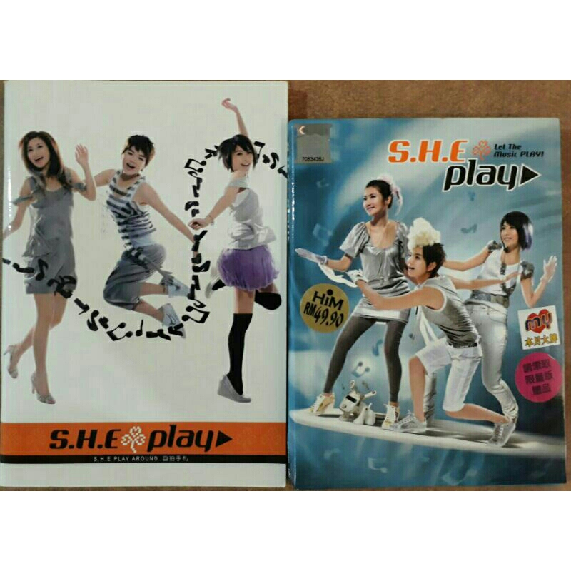 (CD+DVD)(เพลง)S•H•E:play