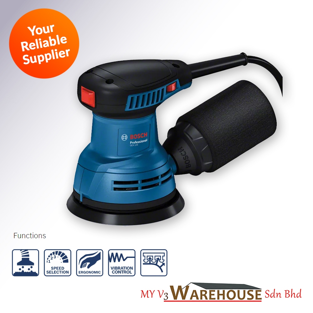 BOSCH Random Orbit Sander GEX 125