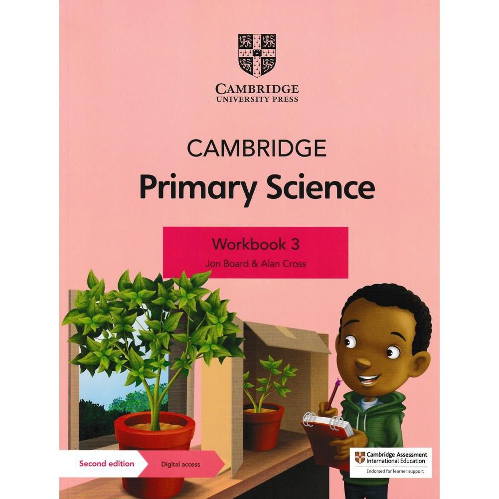 CAMBRIDGE PRIMARY SCIENCE WORKBOOK 3 พร้อมอุปกรณ์เสริมดิจิทัล (1 ปี) 2ED - 9781108742771