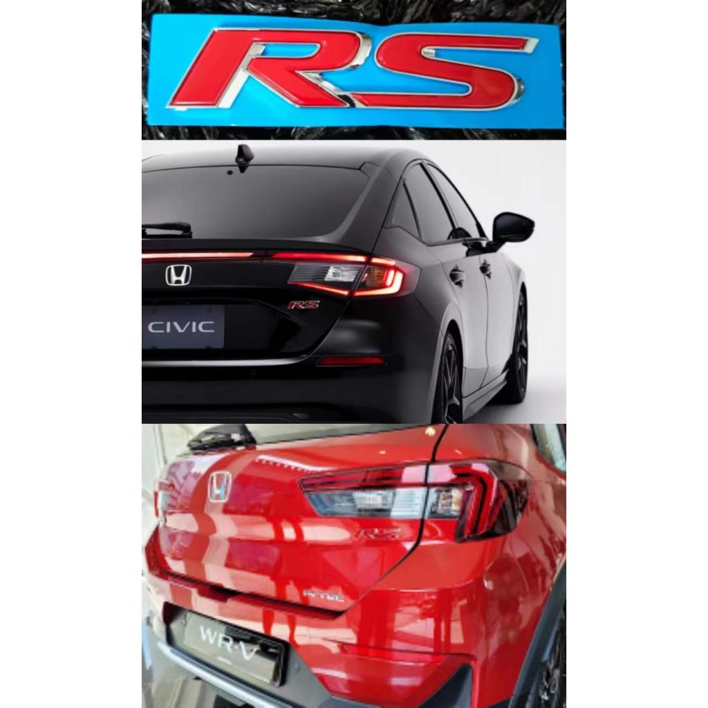 RS EHEV iVTEC สําหรับ HONDA CIVIC WRV CITY CRV HRV Emblem