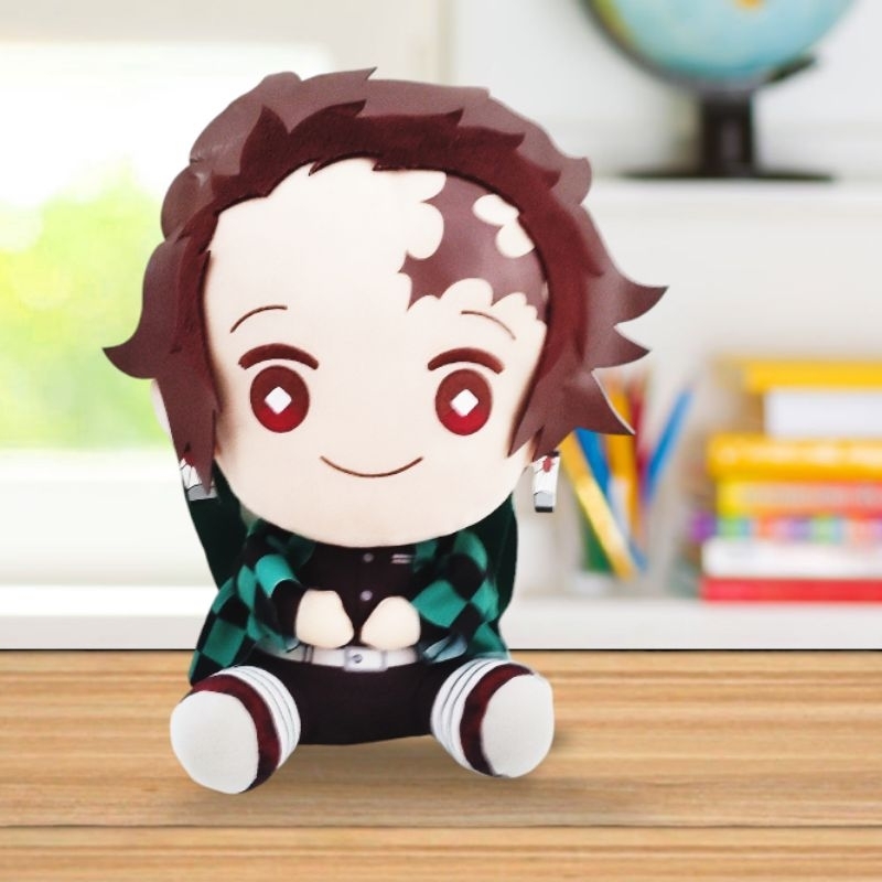 DEMON SLAYER/Killの : TANJIRO KAMADO BIG STUFFED BACKPACK SEP24  *-( % official & authentic Japan edi