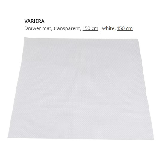 IKEA Non Slip Cupboard Drawer Mat Anti Slip กันน้ําตู้เสื้อผ้าลิ้นชัก Tikar Laci Kabinet Kalis Air บ