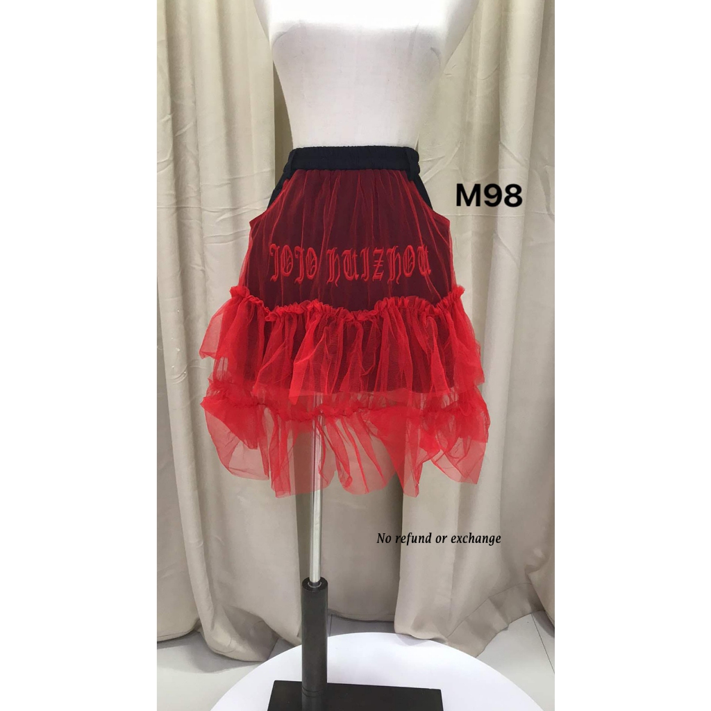 Pre-loved Second Skirt 98% เหมือนใหม่ M98 (M~L Size] /กระโปรงสําหรับขาย 9.8成新