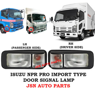 โคมไฟสัญญาณ J107S04 Isuzu ELF Nhr Npr ปี 2012~up สําหรับติดด้านข้างประตู