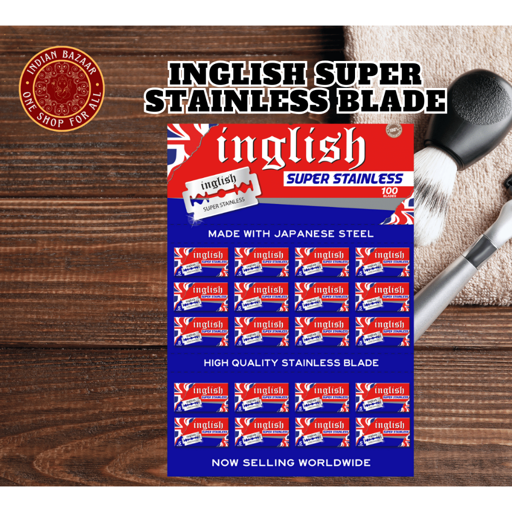 INGLISH Super Stainless Blades-200 Blades ในซอง 5