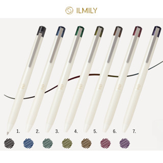 ปากกาลูกลื่น หมึกเจลนักบิน ILMILY Nuance สีดํา