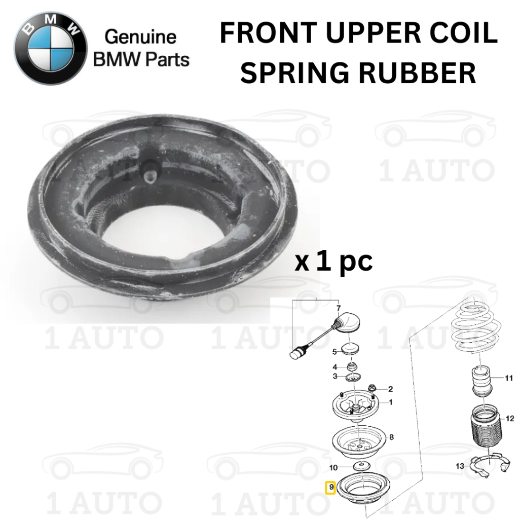 ด้านหน้า UPPER COIL SPRING RUBBER BMW E46 M3 E60 M5 E38 E65 E66 X5 E53