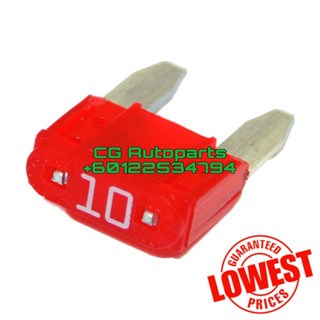 ฟิวส์ Mini 10a ใหม่ Littelfuse LF USA