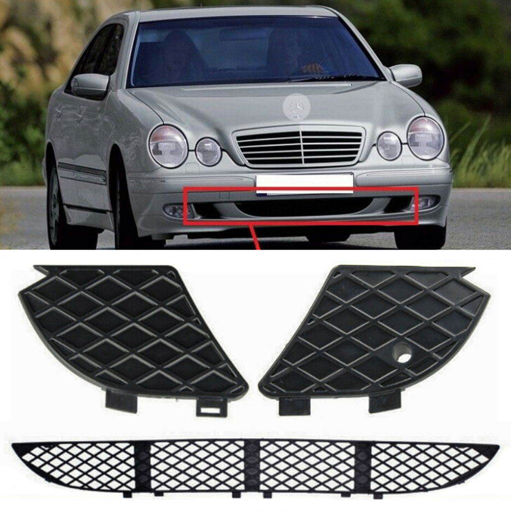 Mercedes Benz กระจังหน้าล่าง W210 Facelift (00) 2108850153 2108850253 2108850053