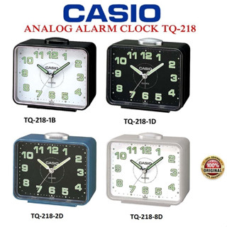 Casio TQ-218 นาฬิกาตั้งโต๊ะ และนาฬิกาปลุก