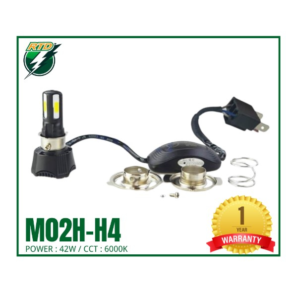 RAYTON RTD AC/DC M02H-H4 LED MOTORCYCLE HEADLIGHTS RTD อย่างเป็นทางการ