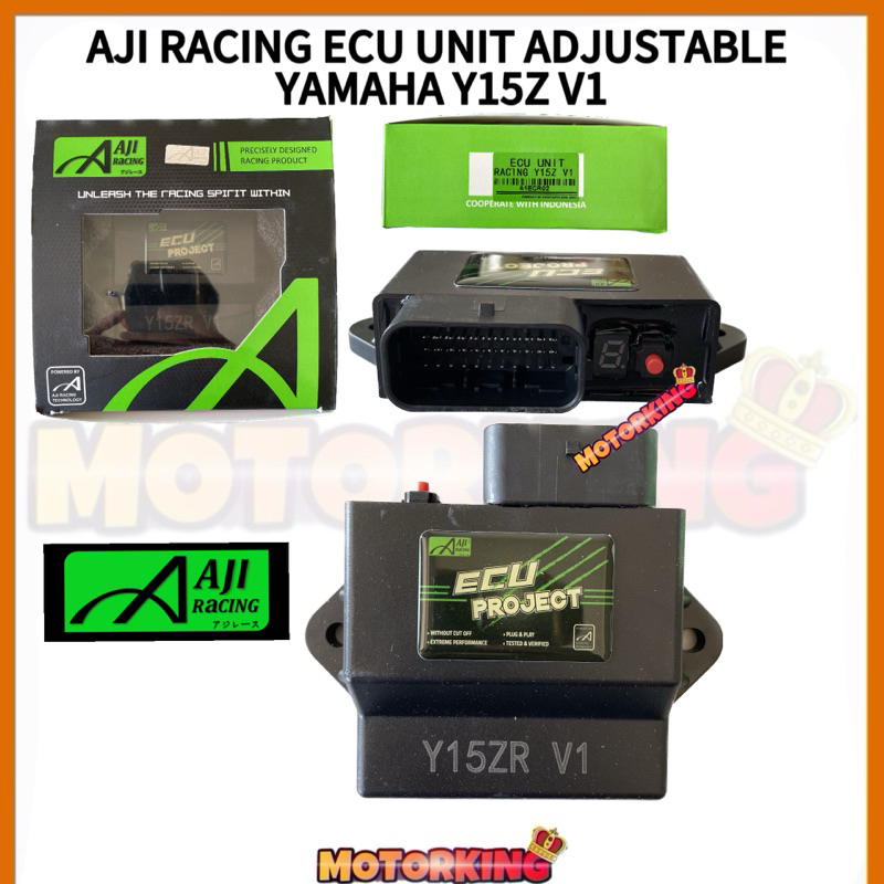 AJI RACING ECU UNIT ที่มาพร้อมกับโหมด YAMAHA Y15Z V1 PLUG N PLAY EXTRA HORSE POWER NO LIMIT ECU AJI 