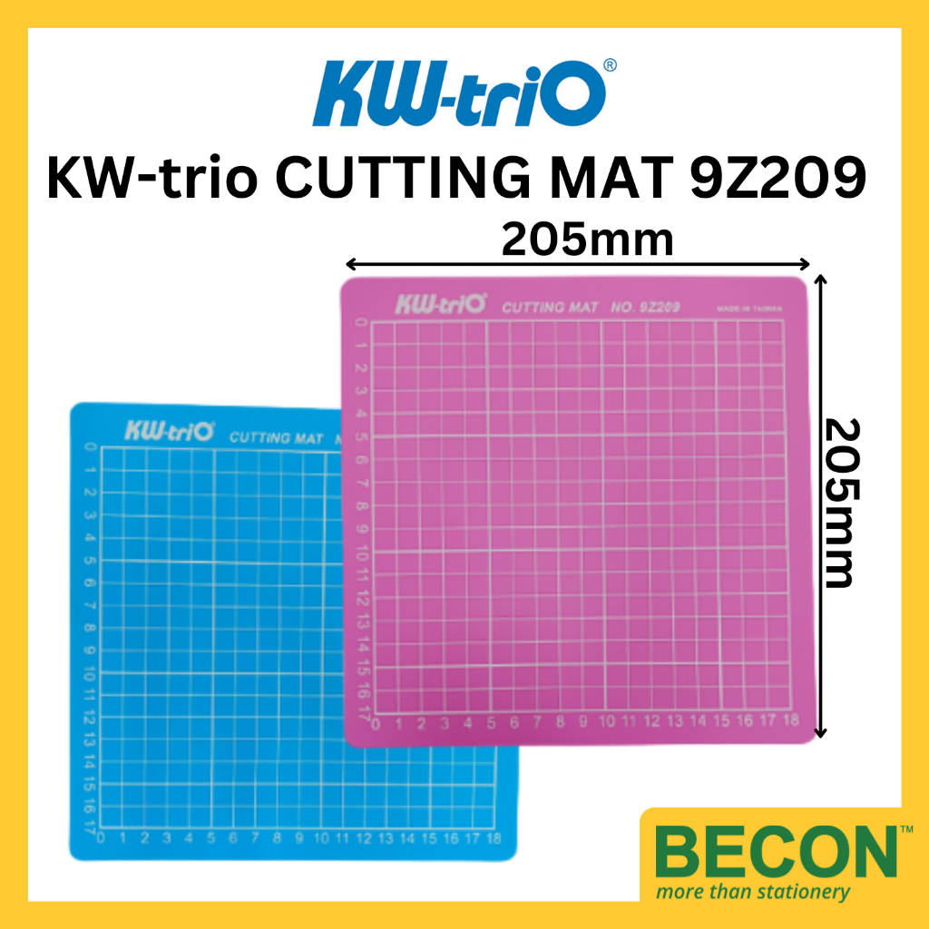 เสื่อตัด KW-trio 9Z209 [205mmx205mm] [BLUE/FUCHSIA]