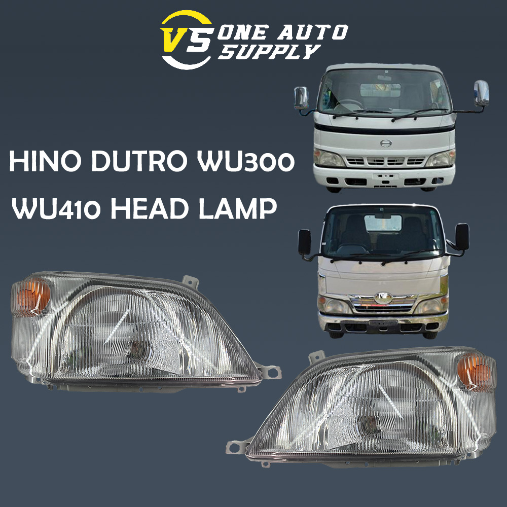 HINO 300 SERIES WU300 WU410 HEAD LAMP