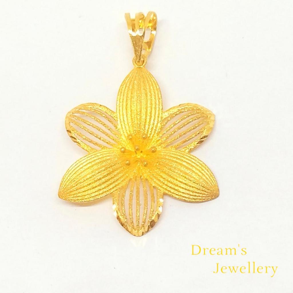 Loket Bunga Exclusive Emsa 916 / จี ้ ดอกไม ้ พิเศษ 916 Gold Dreams Jewellery
