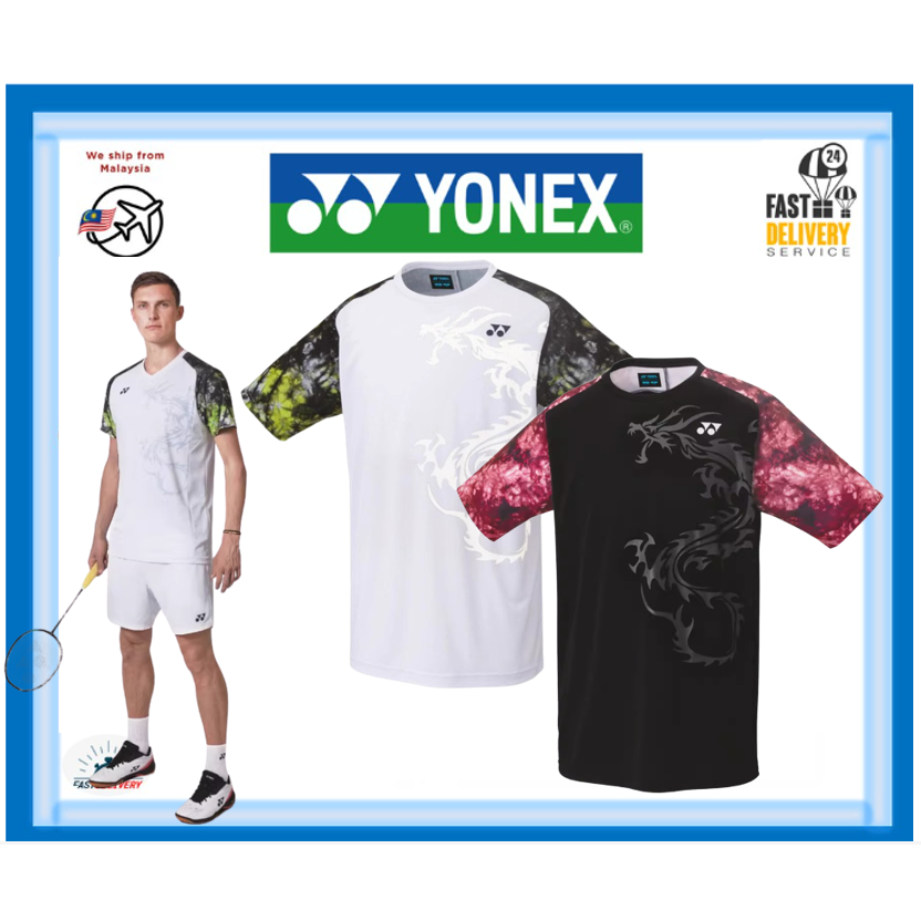 (BTM-122 และจัดส่งจาก 📢📣🎈 2022 เสื้อแข่งแบดมินตัน Yonex Victor Axelsen YONEX