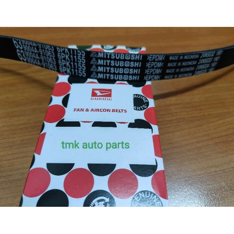 DAIHATSU (6PK1155)PERODUA AXIA เข็มขัดพัดลม (9004A-9106)