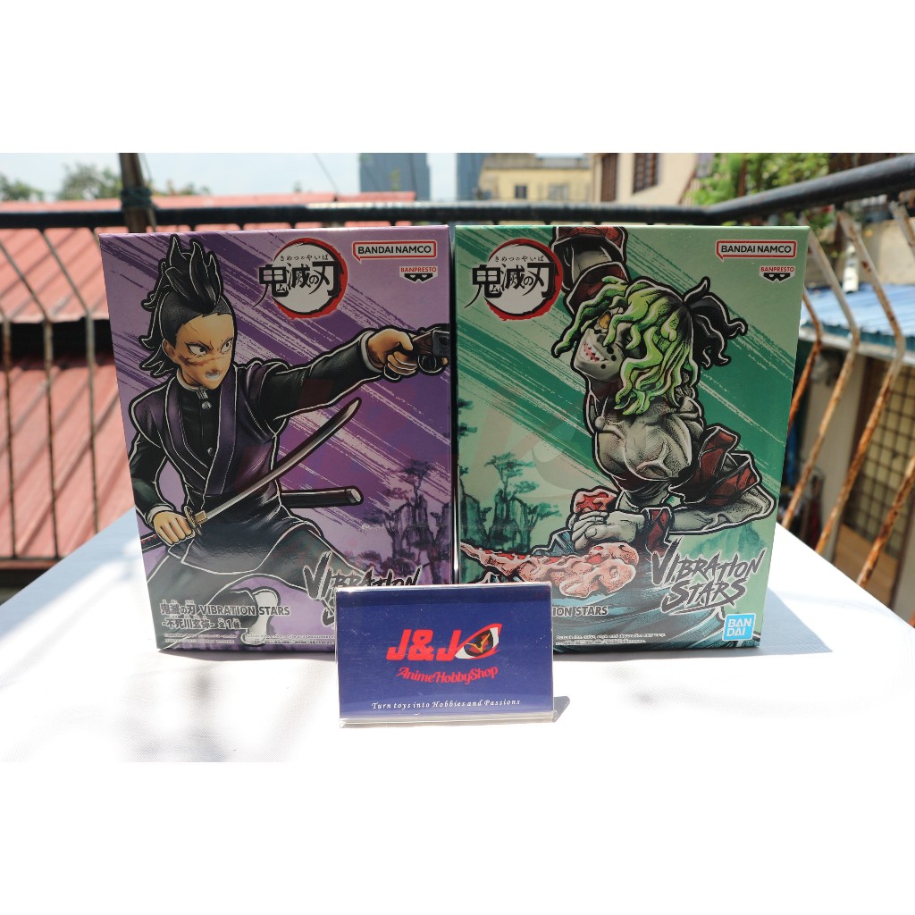 BANPRESTO DEMON SLAYER KIMETSU NO YAIBA VIBRATION STARS GENYA SHINAZUAWA & GYUTARO