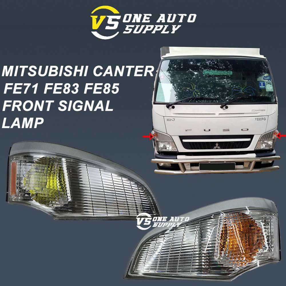 MITSUBISHI CANTER FE71 FE83 FE85 โคมไฟป้ายด้านหน้า