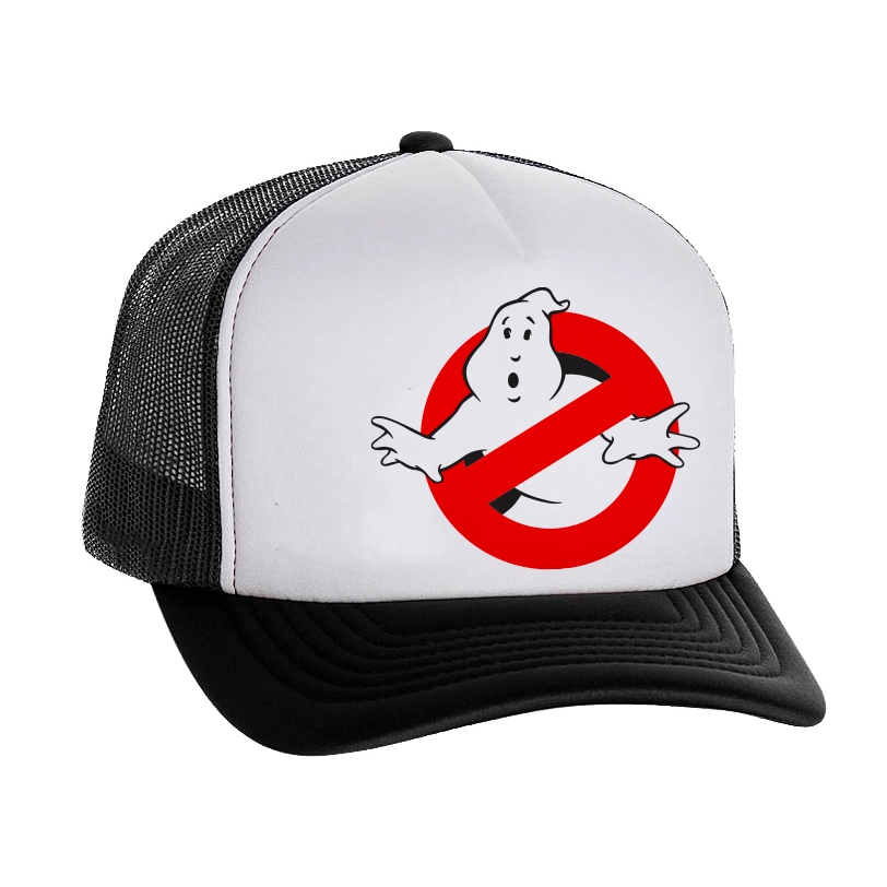 Ghostbuster Movie Snapback Mesh Trucker Cap
