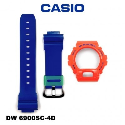 อะไหล่ทดแทน Casio G-Shock DW-6900SC-4 - Band and Bezel