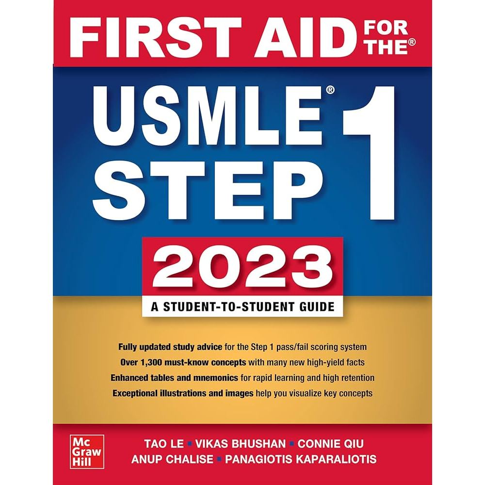 ปฐมพยาบาลสําหรับรุ่น USMLE Step 1 2023