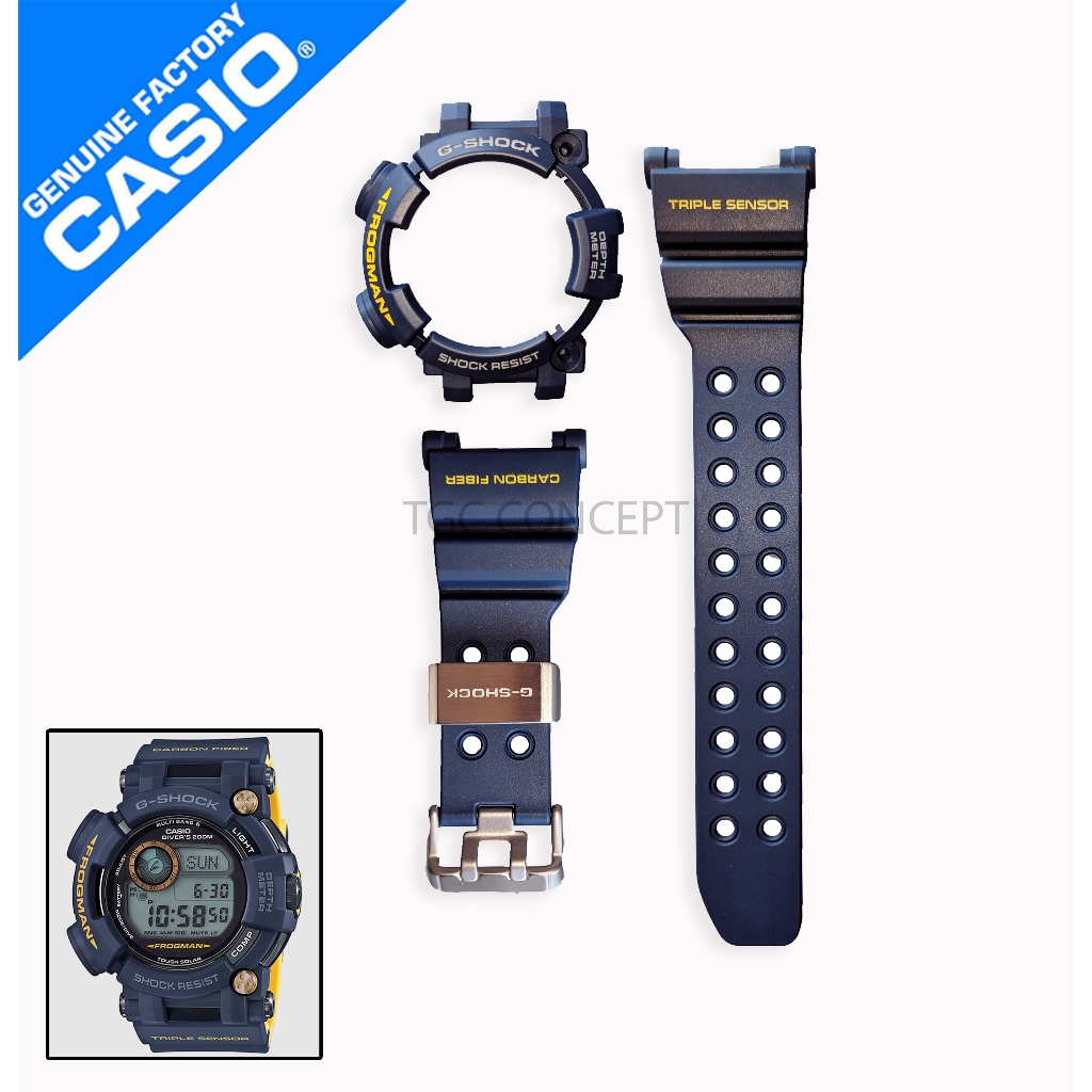 BAND BEZEL REPLACEMENT PARTS G-SHOCK GWF-D1000NV-2 GWFD1000NV-2 GWF-D1000 GWFD1000 17 DAYS