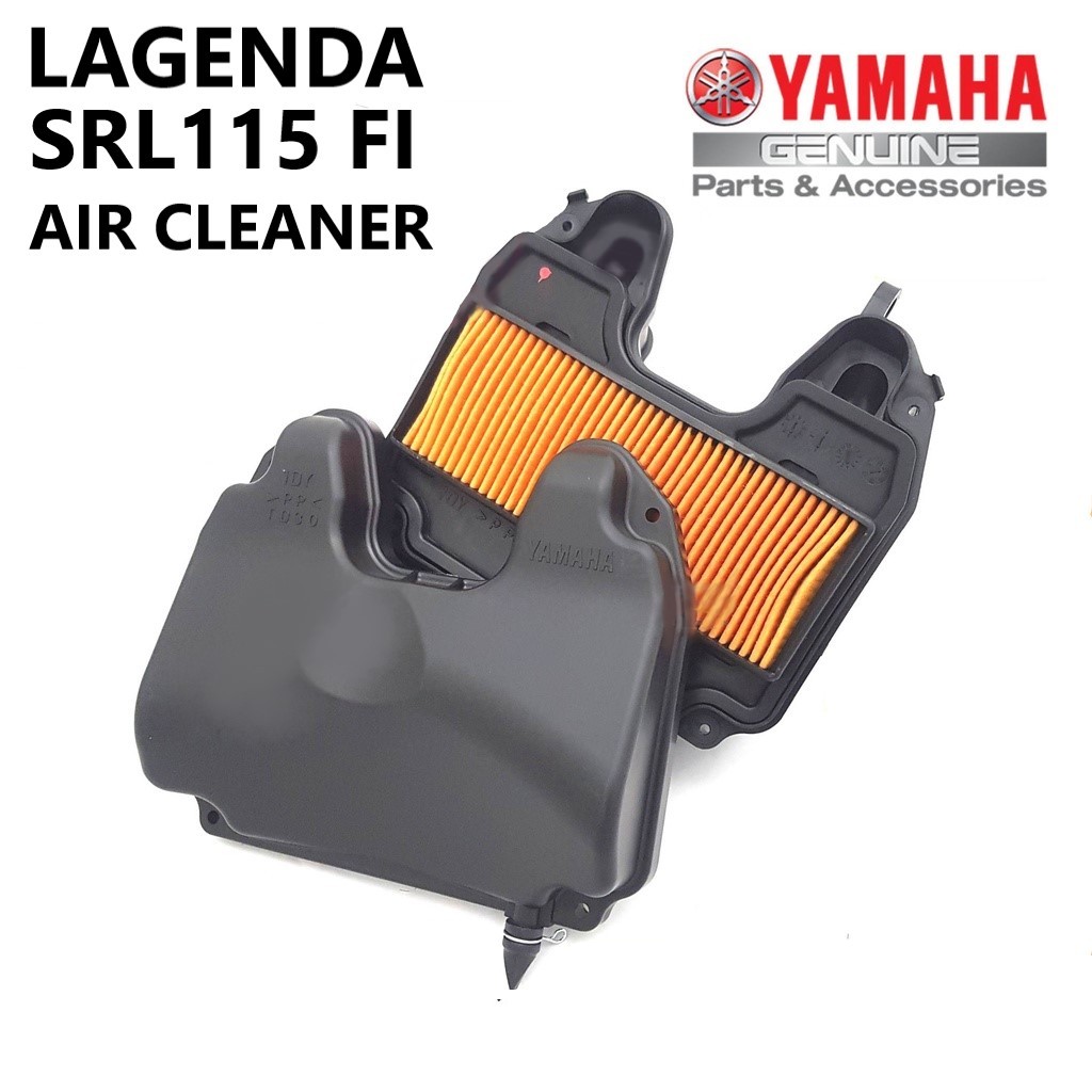 SRL115 FI AIR CLEANER AIR CLEANER CASE & CAP LAGENDA 115 FI AIR FILTER ELEMENT - 1DY-WE445-00